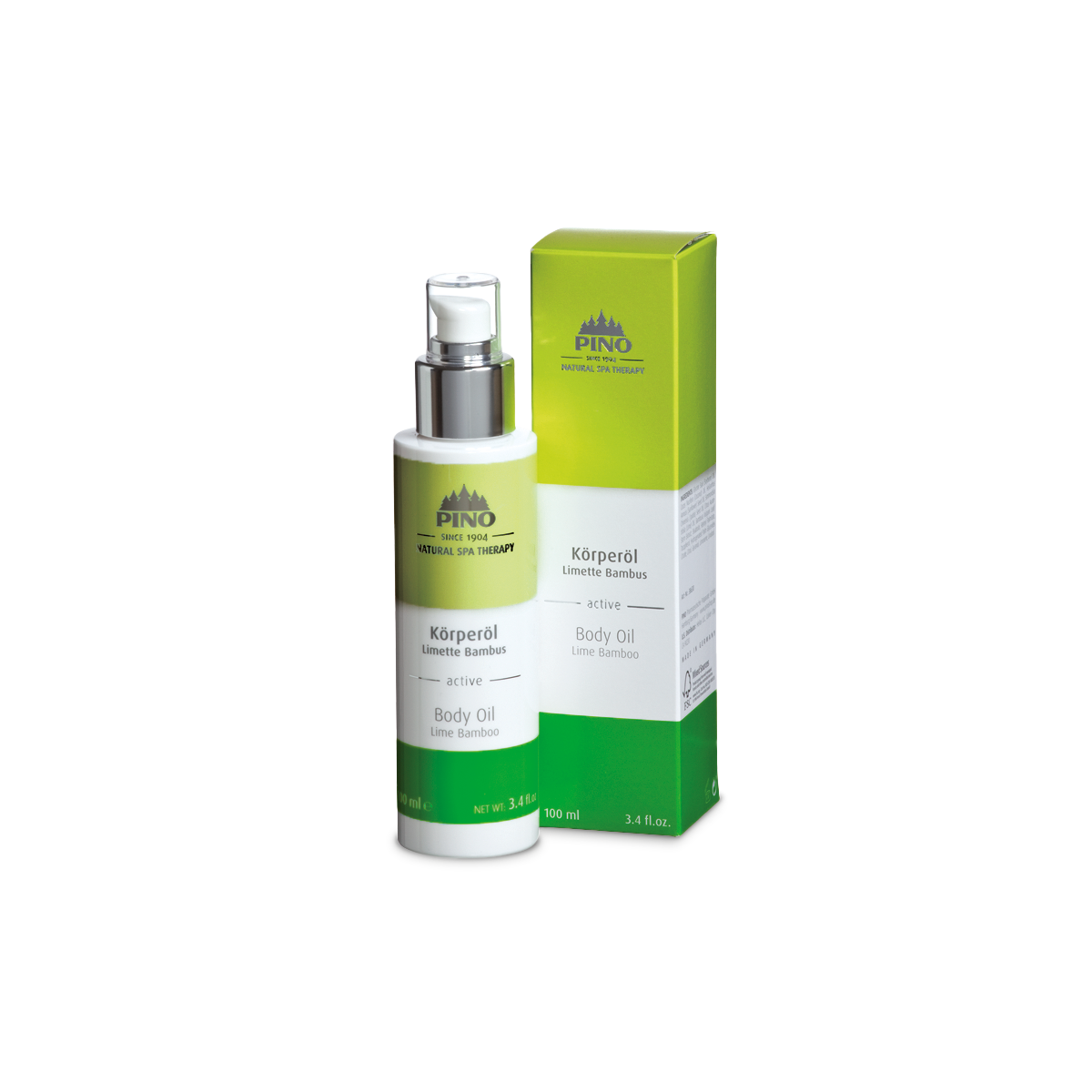 Pino Körperöl Limette Bambus 100ml