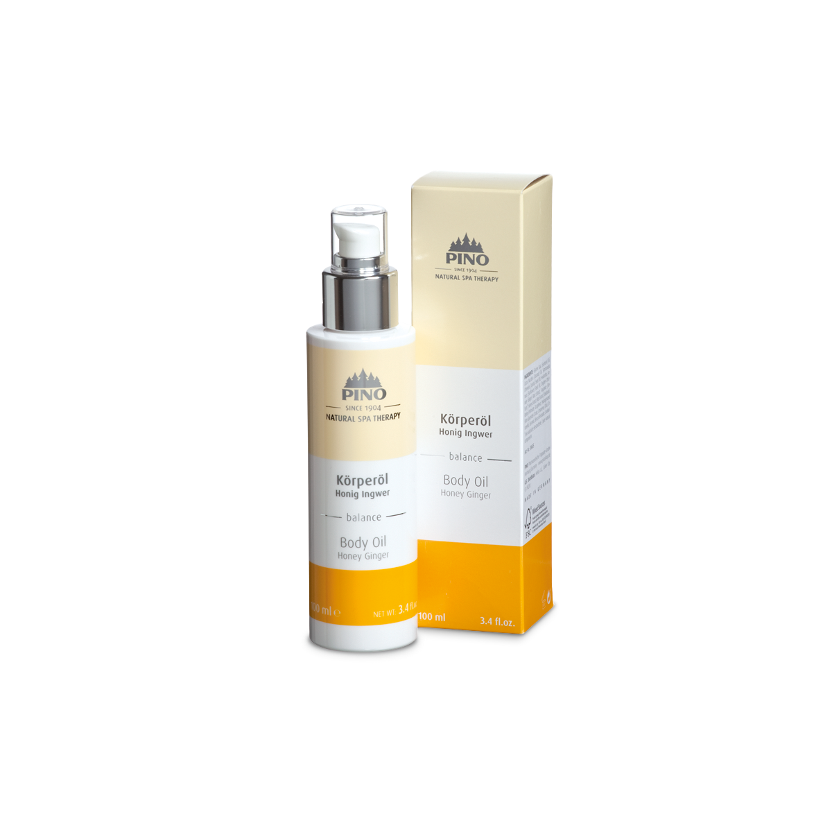 Pino Körperöl Honig Ingwer 100ml