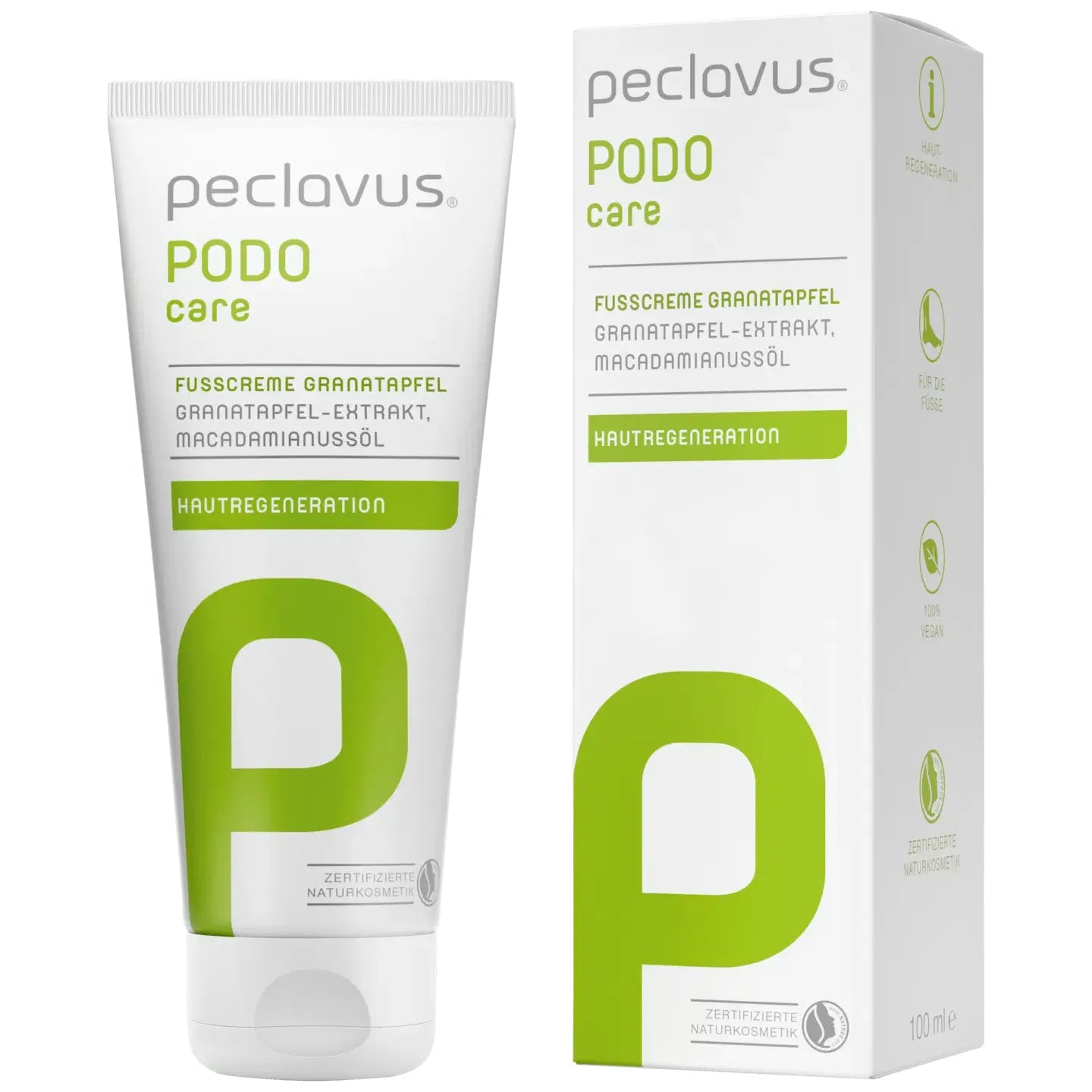 Peclavus PODOcare Fußcreme Granatapfel 100ml