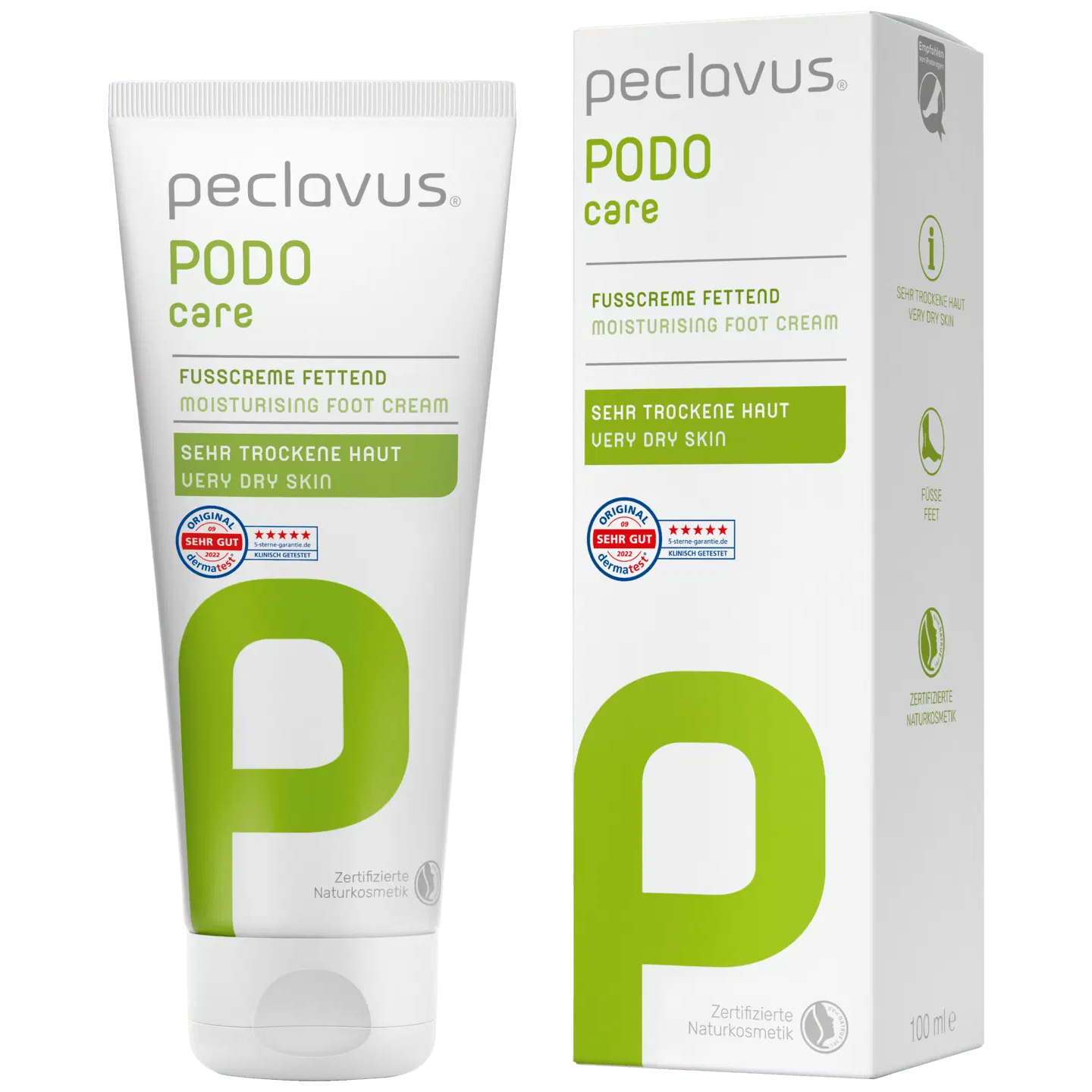 Peclavus PODOcare Fußcreme fettend 100ml
