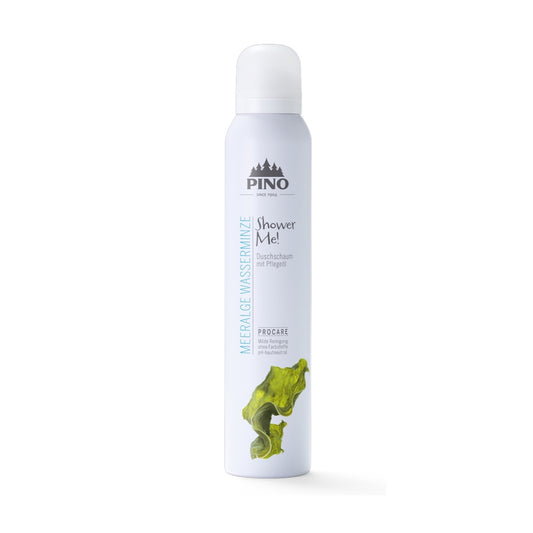 PINO Shower Me! - Duschschaum Meeralge Wasserminze 200ml
